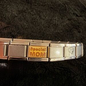 Pandora Special MOM Two-Tone Charm Bracelet Link